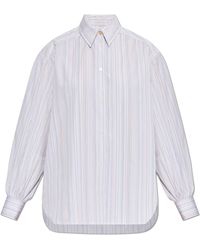 Paul Smith - Shirt With Striped Pattern, , Light - Lyst