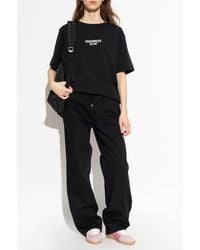 DSquared² - T-Shirt With Printed Logo - Lyst