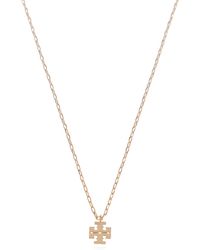 Tory Burch - Brass Necklace - Lyst