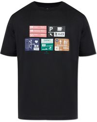 Paul Smith - T-Shirt With Colorful Print - Lyst