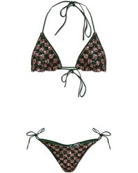Oséree - Two-Piece Swimsuit With Shimmering Sequins - Lyst