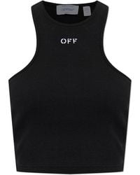 Off-White c/o Virgil Abloh - Ribbed Sleeveless Top - Lyst