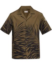 Moncler - Shirt With Short Sleeves - Lyst