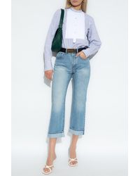 Victoria Beckham - Jeans With Straight Legs - Lyst