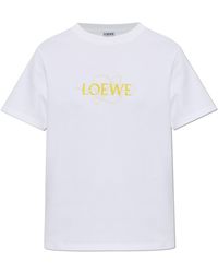 Loewe - T-Shirt With Logo - Lyst