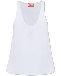 DIESEL - Ribbed Top "T-Ipsya-Lkds" - Lyst