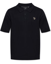 Paul Smith - Polo With Logo Patch - Lyst