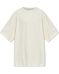 Fear Of God - Cotton T-Shirt With Appliquéd Logo - Lyst