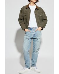 Burberry - T-Shirt With Embroidered Logo - Lyst