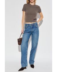 Alexander Wang - Top With Logo Patch - Lyst