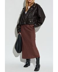 Samsøe & Samsøe - Linen Skirt 'Saagneta' - Lyst