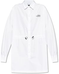 DSquared² - Cotton Dress With Pockets, - Lyst