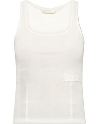 Rethinkit Studios - Ribbed Sleeveless Top - Lyst