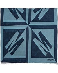 Moschino - Scarf With Logo - Lyst