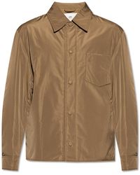 Ami Paris - Light Jacket With Logo - Lyst