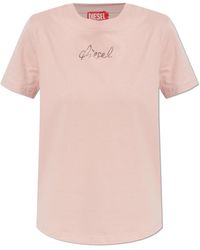 DIESEL - T-Shirt 'T-Reg-S2' - Lyst