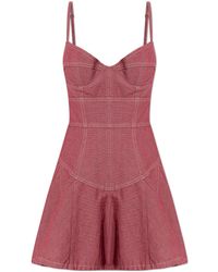 DSquared² - Denim Off-Shoulder Dress - Lyst