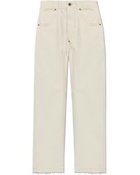 Maison Margiela - Jeans With Buckle - Lyst