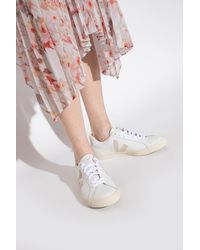 Veja - Esplar Leather Trainers - Lyst