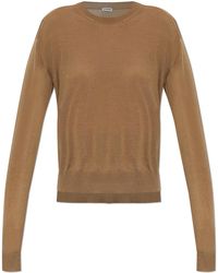 Jil Sander - Sweater With Side Slits - Lyst