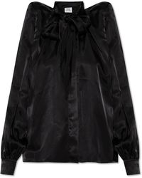 Vetements - Shirt With Shoulder Pads - Lyst