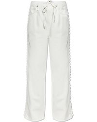 Rag & Bone - Jeans With Decoratively Finished Legs - Lyst