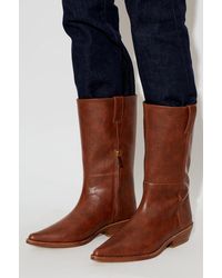 MICHAEL Michael Kors - 'Farren' Heeled Boots - Lyst