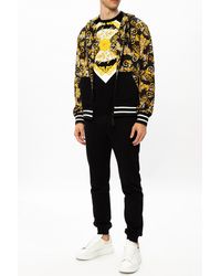 versace skater olympus print hoodie