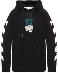 Off-White c/o Virgil Abloh Logo Hoodie - Black