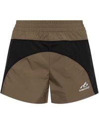 Balenciaga - Shorts With Logo - Lyst