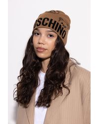 Moschino - Cap With A Distinctive Bear Motif - Lyst