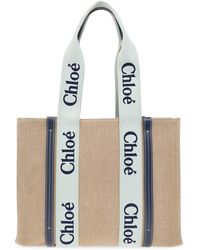 Chloé - ‘Woody Medium’ Shopper Bag - Lyst