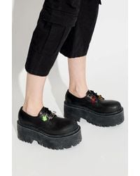 Balenciaga - Platform Shoes 'Strike Derby' - Lyst