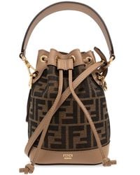 Fendi - 'Mon Tresor Small' Bucket Shoulder Bag - Lyst