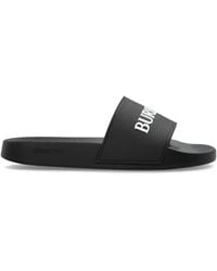 Burberry - Rubber Flip-Flops - Lyst