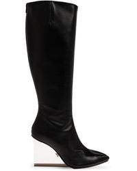 Maison Margiela - Wedge Heel Boots "Tabi Plexi Claw" - Lyst
