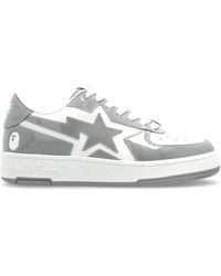 A Bathing Ape - Sports Shoes With Logo - Lyst
