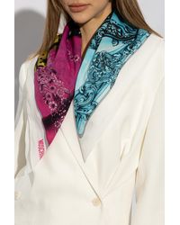 Moschino - Cotton Scarf With Print, - Lyst