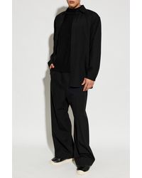 Jil Sander - Wool Sweater With A Crew Neck - Lyst