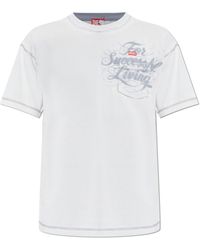 DIESEL - T-Shirt 'T-Norm-Pocket-Aa1' - Lyst