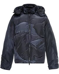 A Bathing Ape - Quilted Jacket With Detachable Hood - Lyst