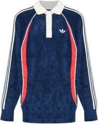 adidas Originals - Polo With Embroidered Logo - Lyst