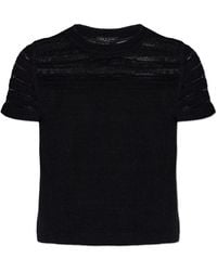 Rag & Bone - Short Sleeve Top - Lyst