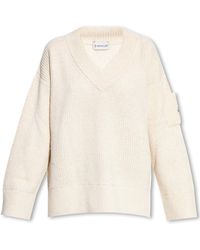Moncler - Wool Sweater - Lyst