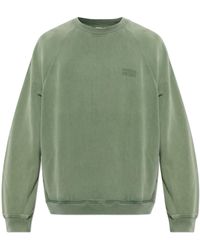 American Vintage - Sweatshirt With Printed Logo - Lyst