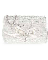 Jimmy Choo - 'Soft Bow Mini' Shoulder Bag - Lyst