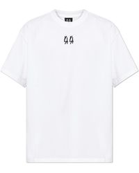 44 Label Group - T-Shirt With Logo - Lyst