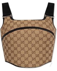Gucci - Top With 'GG' Pattern, - Lyst