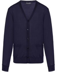 Dolce & Gabbana - Silk Cardigan - Lyst