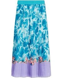 Versace Jeans Couture - Pleated Skirt - Lyst